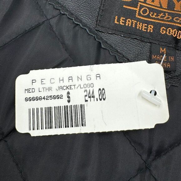 PECHANGA Men's Leather Jacket - Picture 8 of 9
